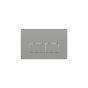 CONTROL PLATE P58-0180-0360 MATT CHROME