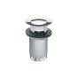 BRASS VALVE S283 CHROME OVERFLOW BRASS COVER