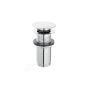 BRASS VALVE S285-WBP CHROME OVERFLOW BRASS COVER