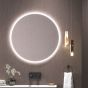 MIRROR ROUND LED SARDES (ADEL) Ø70