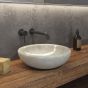 SELF STANDING BASIN SORA SBLR CREAM Ø400x120mm