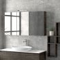 MIRROR SPACE 120 BIANCO LACCATO