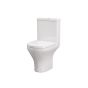 SET TOILET L.P. CISTERN COVER TR-125P RIMLESS AMFIPOLIS ROUND