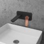 WALL MIXER FOR WASH BASIN WNX148073PA-RG NERO ROSE GOLD ANDARE
