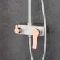 FIXED MIXER TAP BATHTUB WNX33R98PH-RG BIANCO ROSE GOLD ANDARE