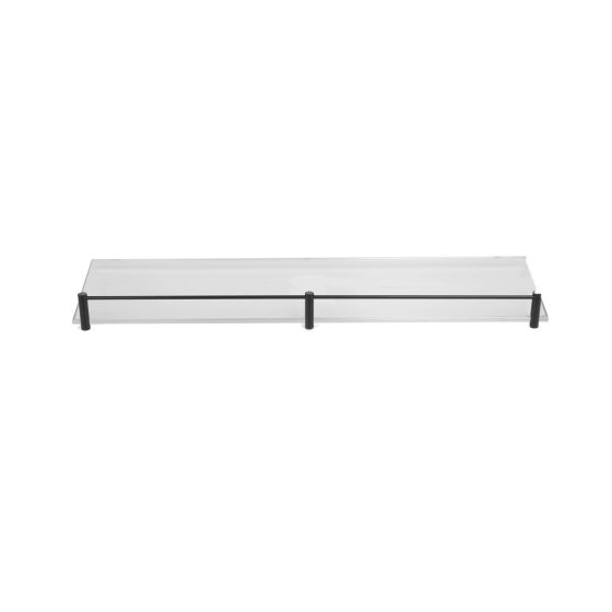 SHELF ICY 06550955 NERO OPACO 50 CM MENSOLE