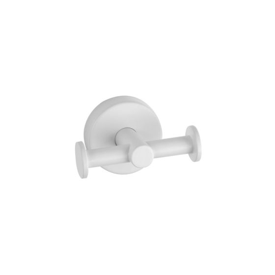 DOUBLE HOOK 122266 BIANCO OPACO UNO