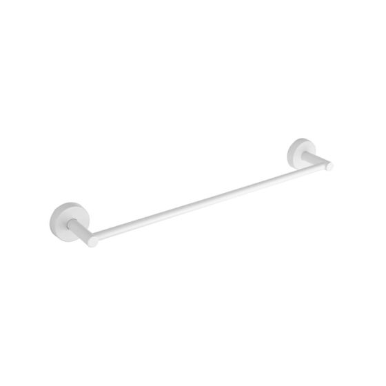 TOWEL HOLDER 124066 BIANCO OPACO 40 CM UNO