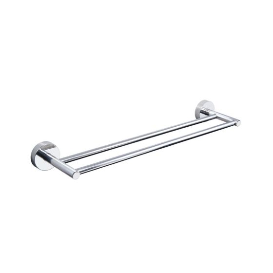 TOWEL HOLDER DOUBLE 1252 CROMO 50 CM UNO