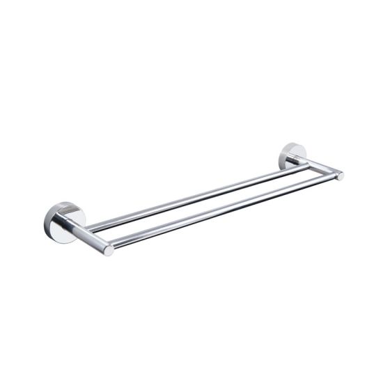 TOWEL HOLDER DOUBLE 1262 CROMO 60 CM UNO