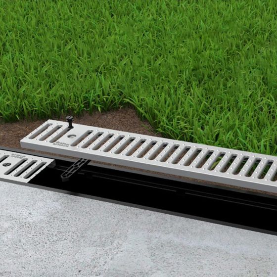 VEDRO OUTDOOR DRAIN A15 100CM METAL GRID