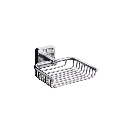 SOAP BASKET WIRE 4303 CROMO 13 CM QUATTRO