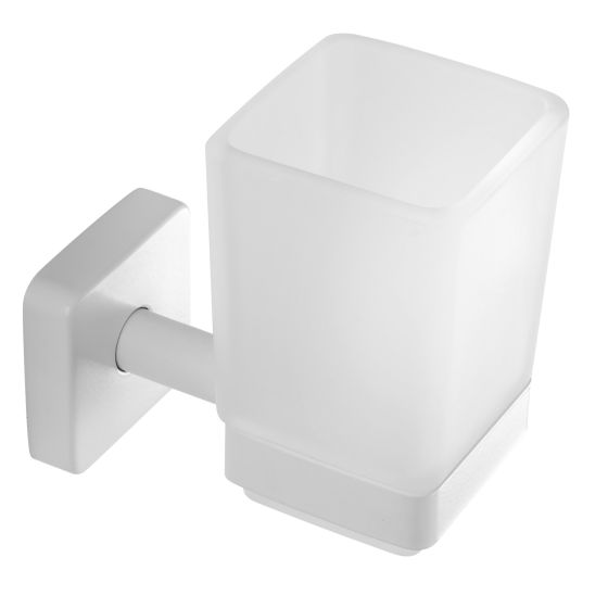 TUMBLER HOLDER 450166 BIANCO OPACO QUATTRO