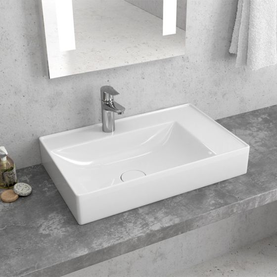 SEFL STANDING BASIN 6160 INFINITY 600x380x110mm