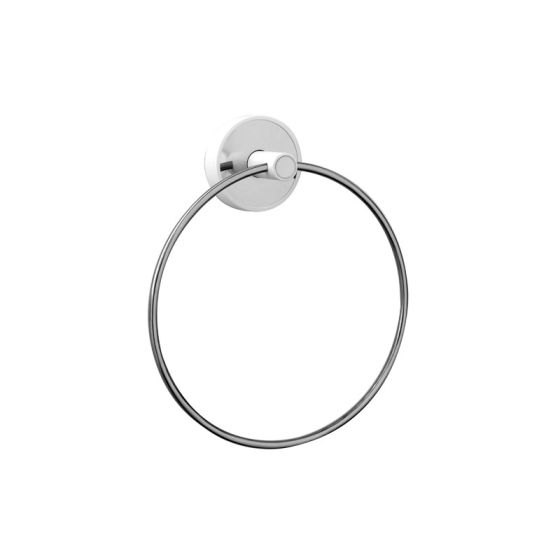 TOWEL HOLDER RING-CIRCLE 622099 BIANCO OPTIMO-W