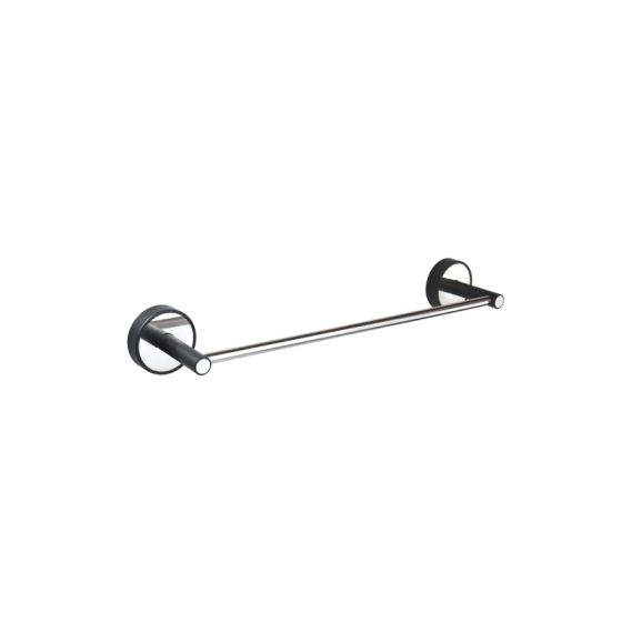 TOWEL HOLDER 6240 NERO 40 CM OPTIMO-B