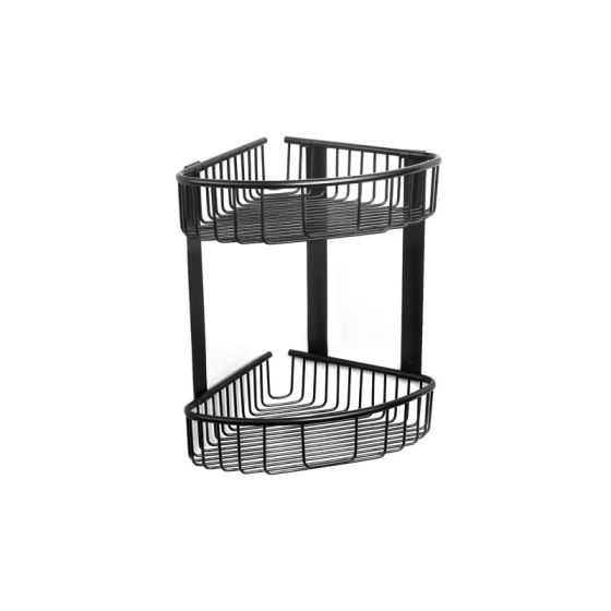 CORNER BASKET DOPPIA 96388855 NERO OPACO RETI