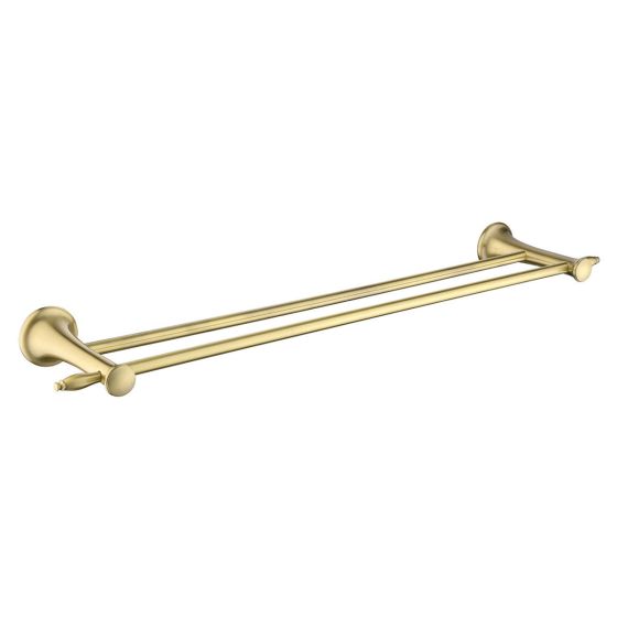 TOWEL HOLDER DOUBLE AAI10BR 60CM OLD BRONZE ANTICA
