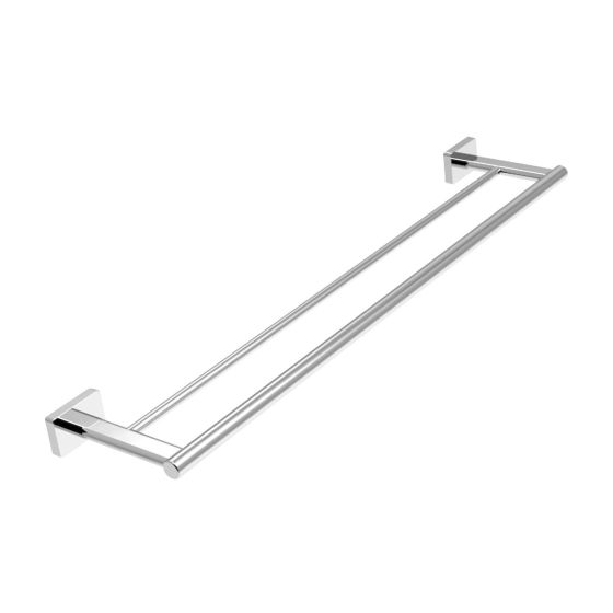 TOWEL HOLDER DOUBLE AGR10 CHROME GRETA