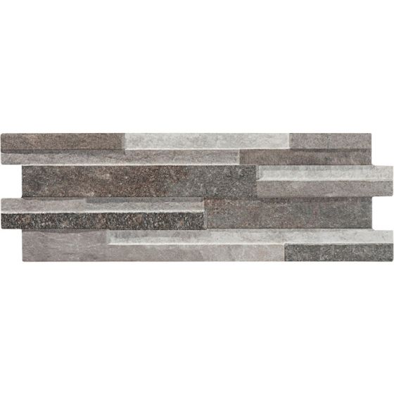 TILE AZTECA GRAFITO (YUKON MARRON) 17X52