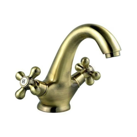 MIXER TAP FOR WASH BASIN BAI2BR-12 OLD BRONZE ANTICA