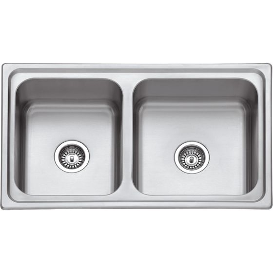 SINK BL-888 860x500x205mm DOUBLE BOWL