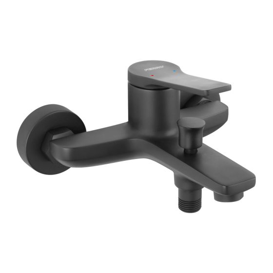 MIXER TAP FOR BATHTUB BSC1BL STRATOS BLACK