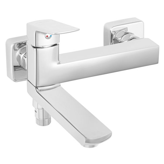 MIXER TAP FOR BATHTUB BVI1RVL CHROME VITTO