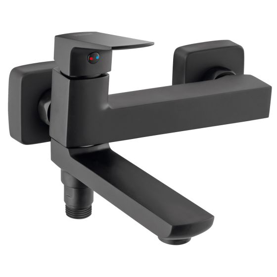 MIXER TAP FOR BATHTUB BVI1RVLBL BLACK VITTO VERDELINE