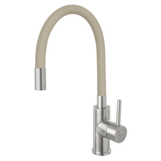 KITCHEN MIXER TAP BZA4PSS-12 BEIGE ZUMBA S/S