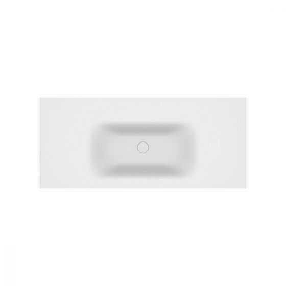 FURNITURE BASIN ELOISE 100 1000x460x160mm WITHOUT HOLE TAP
