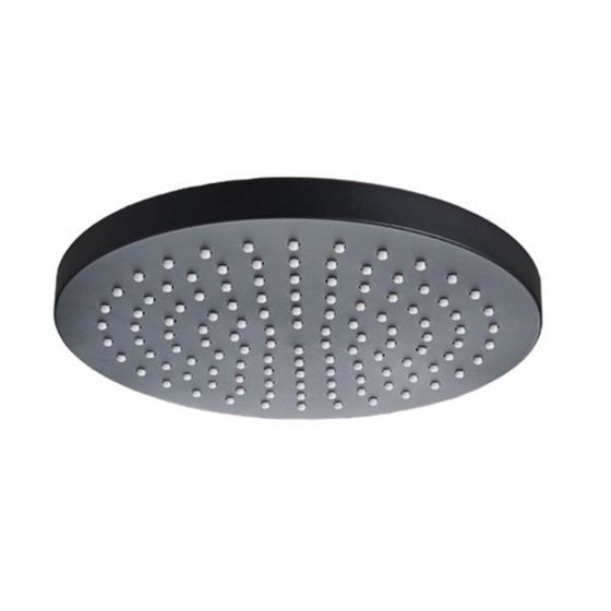 SHOWER HEAD KR-SH1 NERO Ø200
