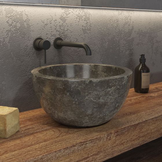 SELF STANDING BASIN LEYLA SBP GREY Ø400x200mm