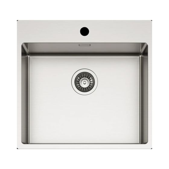 SINK COMPASS 500 540x510x200mm SATINATO