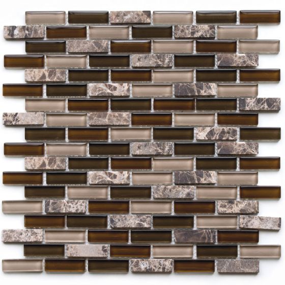 MOSAIC D07 CHOCO PIETRA (029837) 29,8X30,5