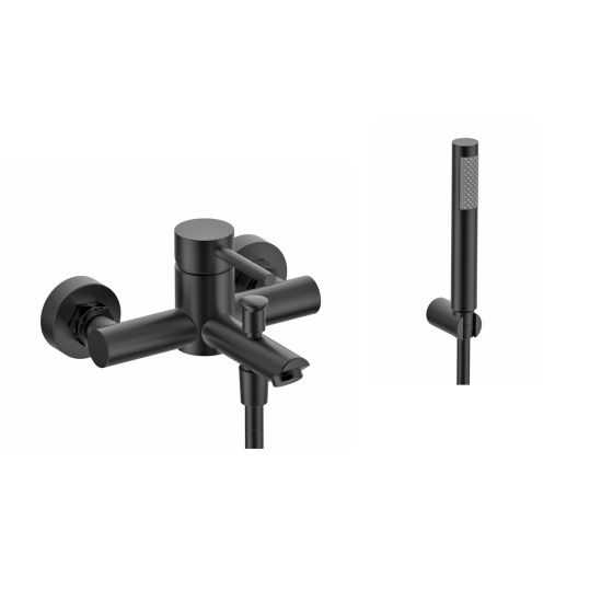 MIXER TAP FOR BATHTUB SO903F12 NERO ARTEMIS