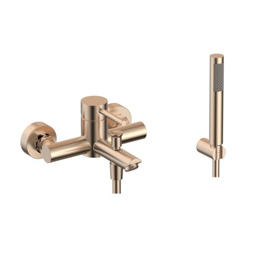 MIXER TAP FOR BATHTUB SO903F12 ROSE GOLD ARTEMIS