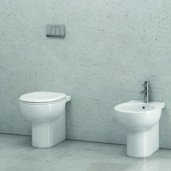 SET FLOOR TOILET COVER (INSIDE) TR 171 RIMLESS PAROS