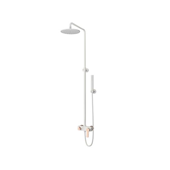 FIXED MIXER TAP BATHTUB WNX33R98PH-RG BIANCO ROSE GOLD ANDARE