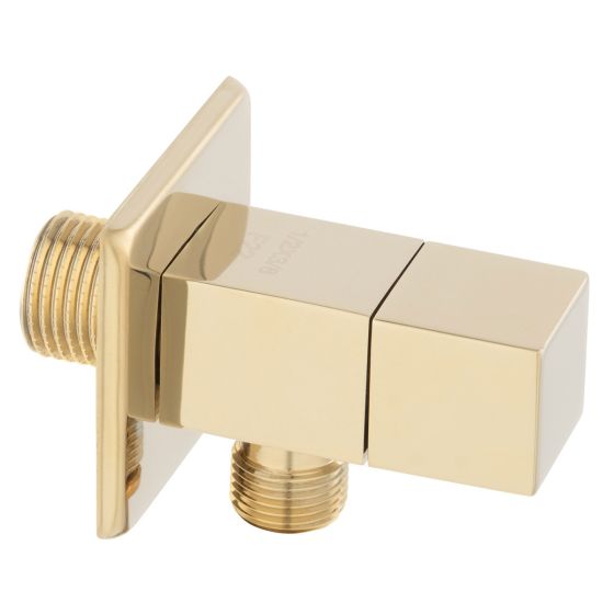 ANGLE VALVE Z293-G GOLD 1/2x3/8 QUADRO